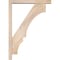 Ekena Millwork Balboa Block Smooth Bracket w/ Offset Brace, Douglas Fir, 3 1/2"W x 20"D x 28"H BKT0402X20X28BOA05SDF - alternate 4
